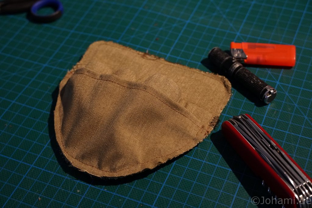 Tasche zugeschnitten